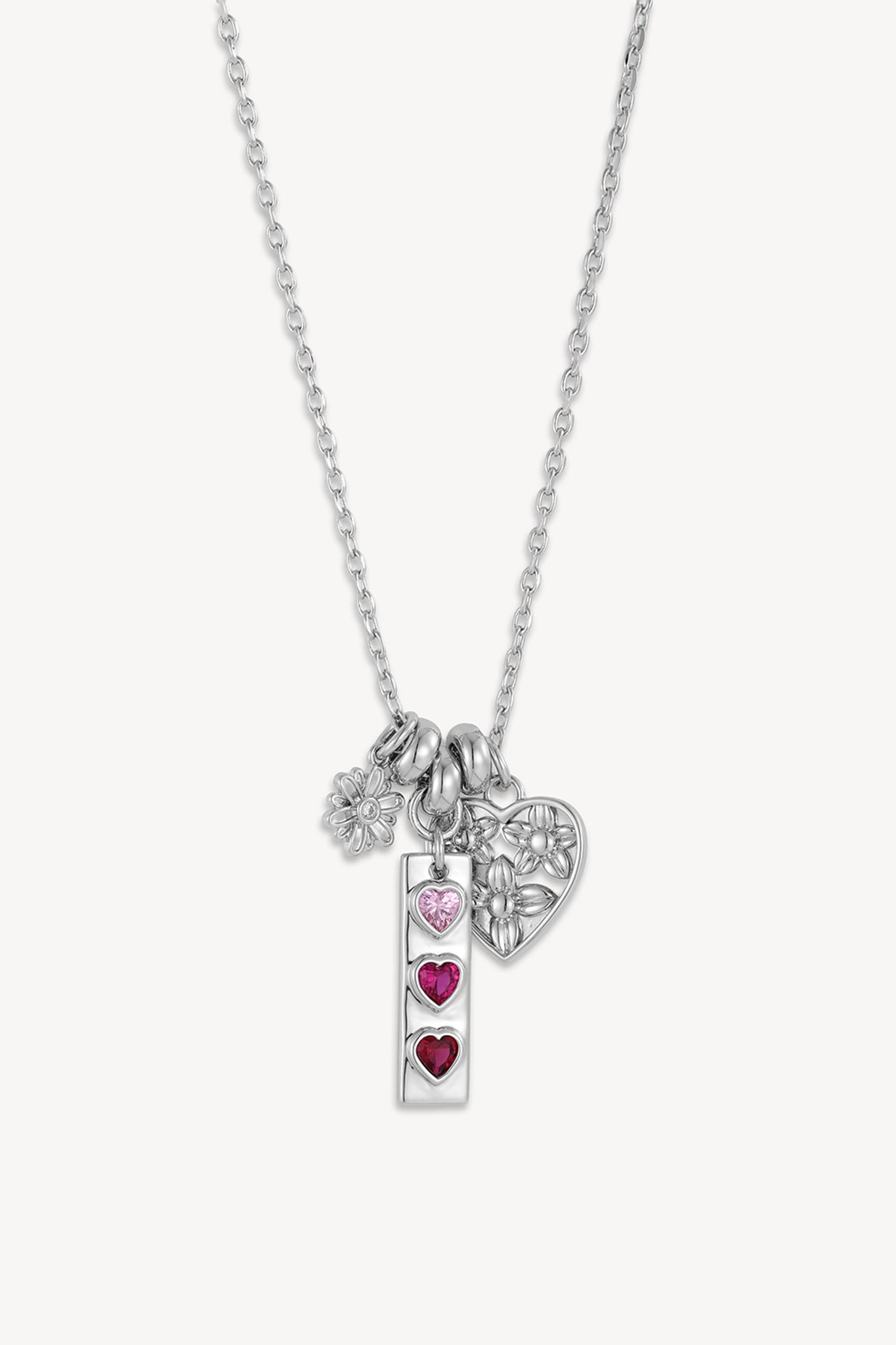 Bloom & Beat Necklace Silver