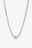 Blush Bold Necklace Silver