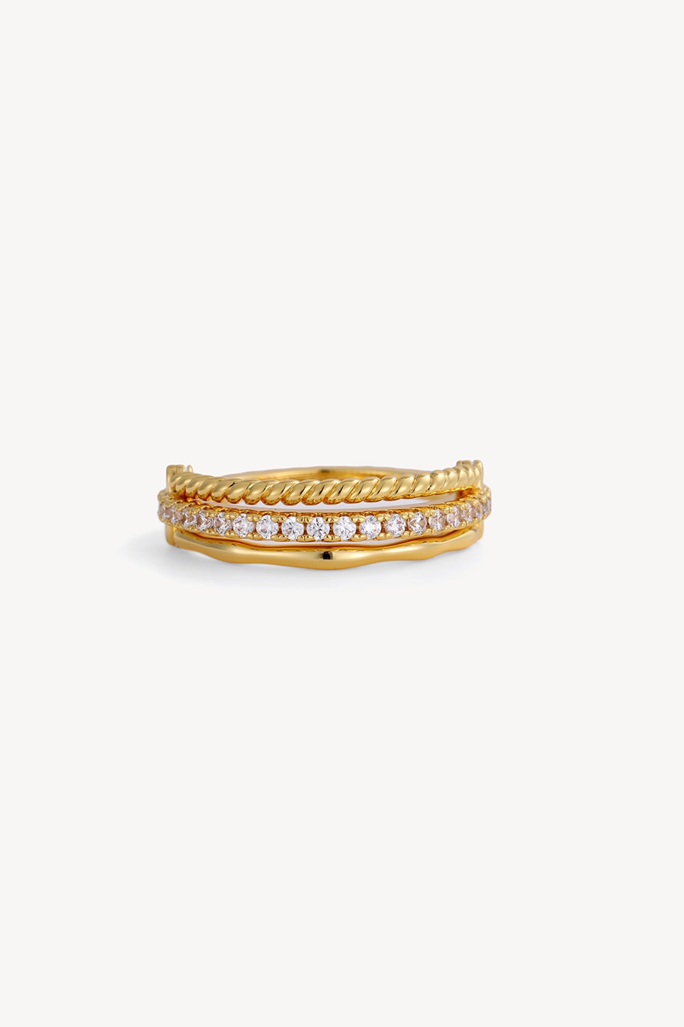 Horizon Band Ring Gold