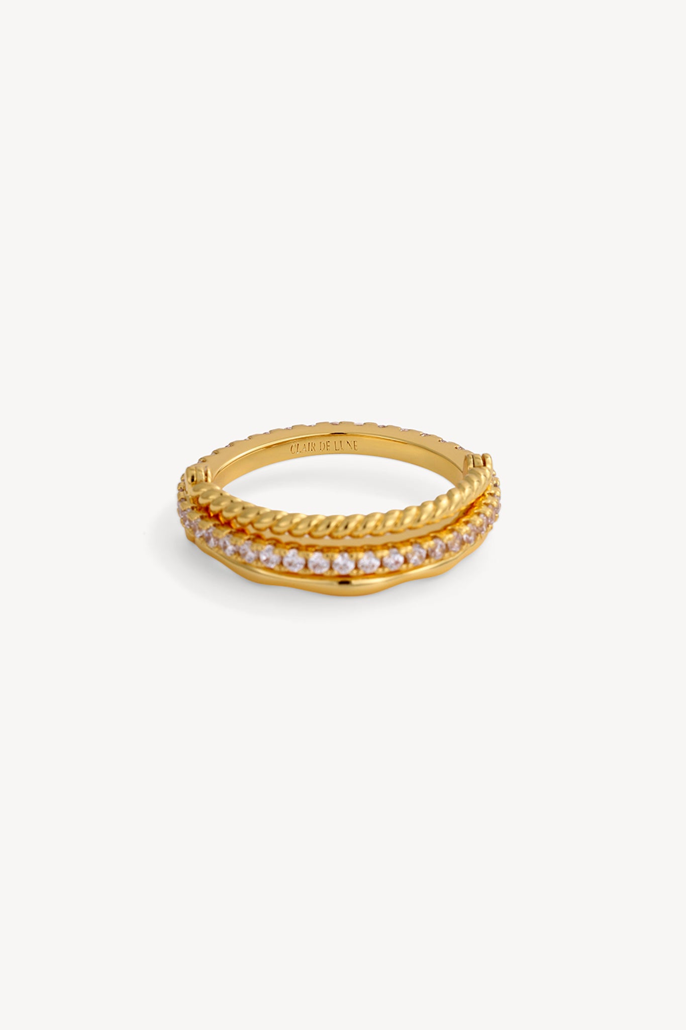 Horizon Band Ring Gold