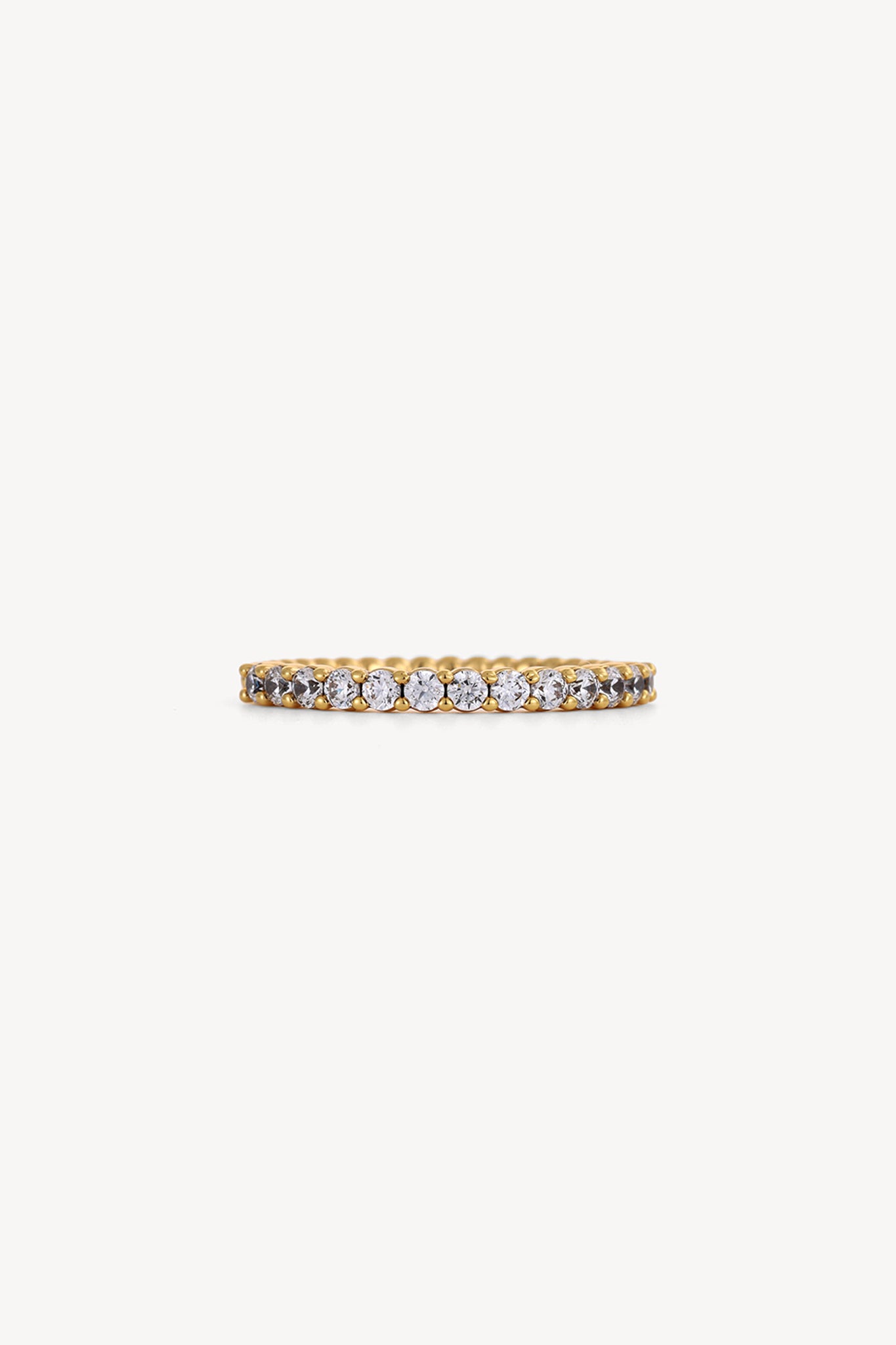 Sparkle Stacker Ring Gold