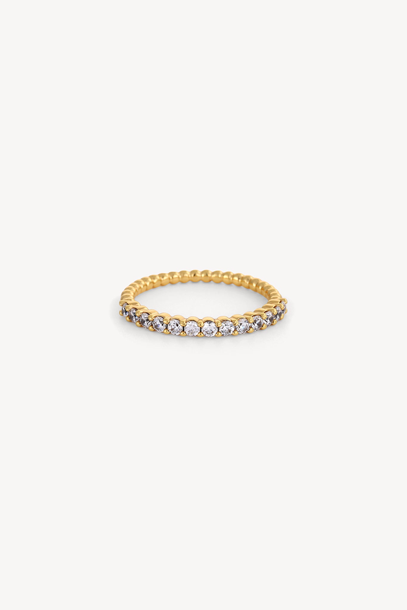 Sparkle Stacker Ring Gold