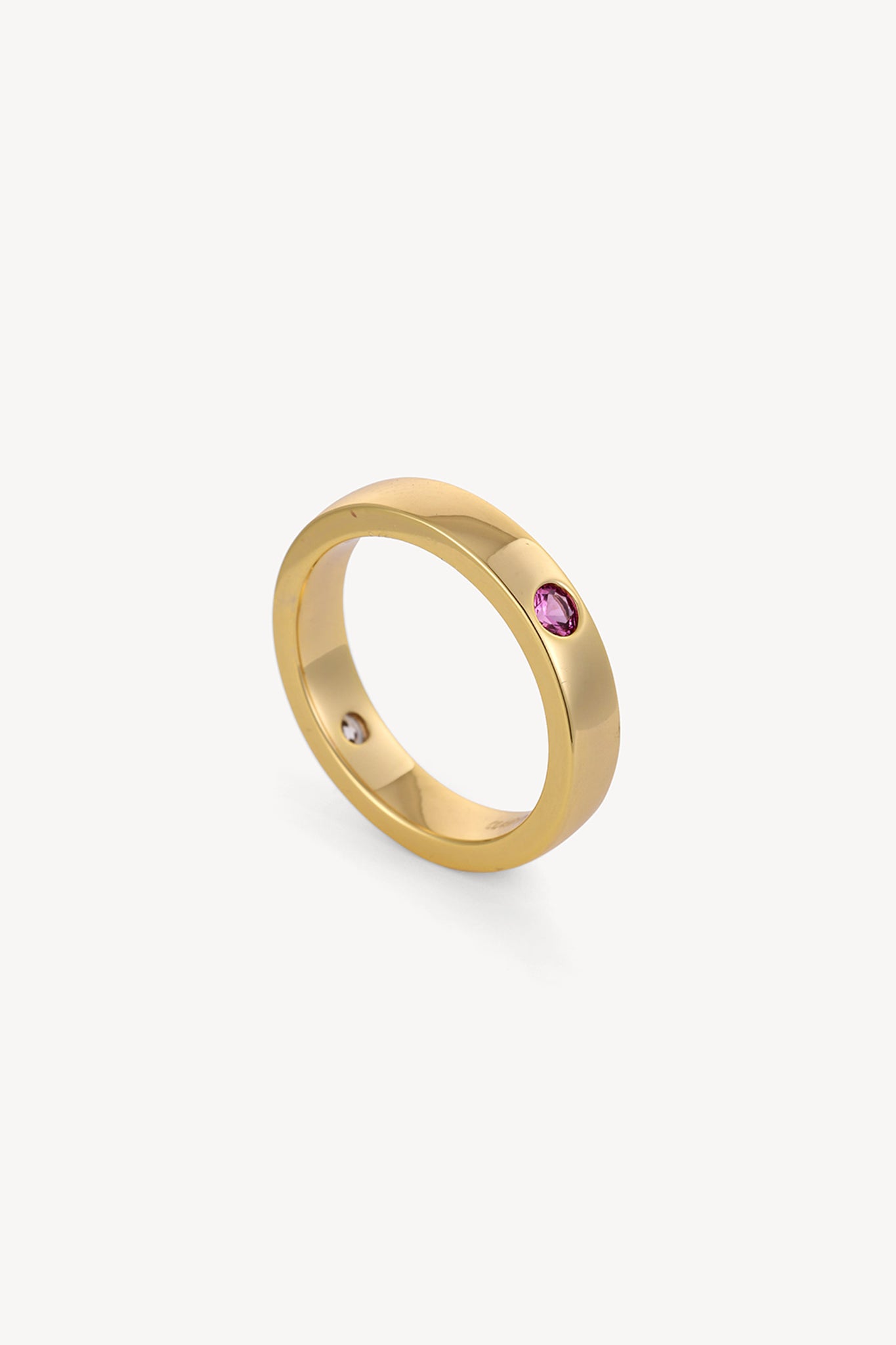 Dual Spark Ring Gold