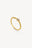 Clover Beaded Ring Gold
