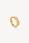Baguette Top Ring Gold Silver