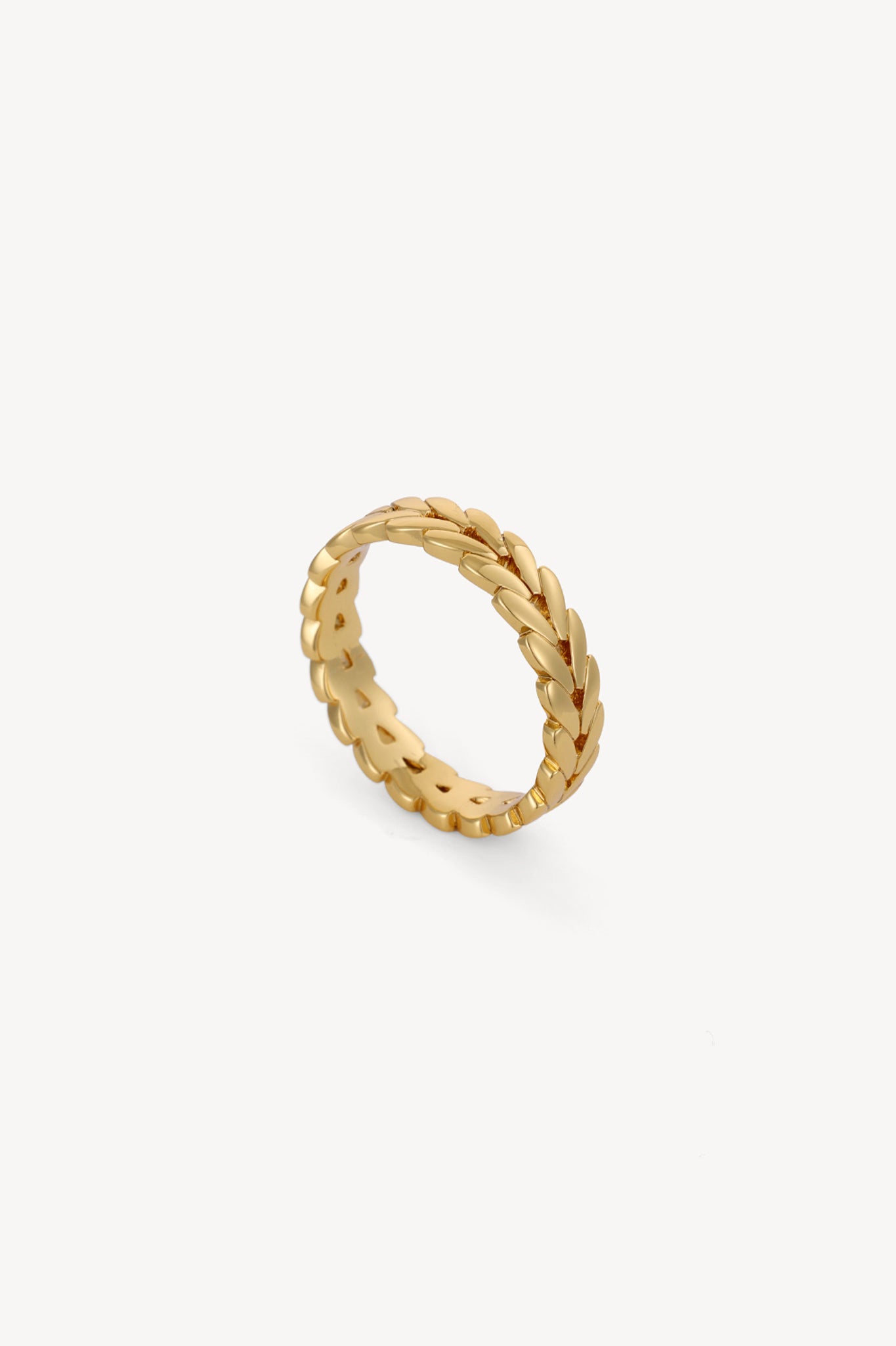 Laurel Stack Ring Gold