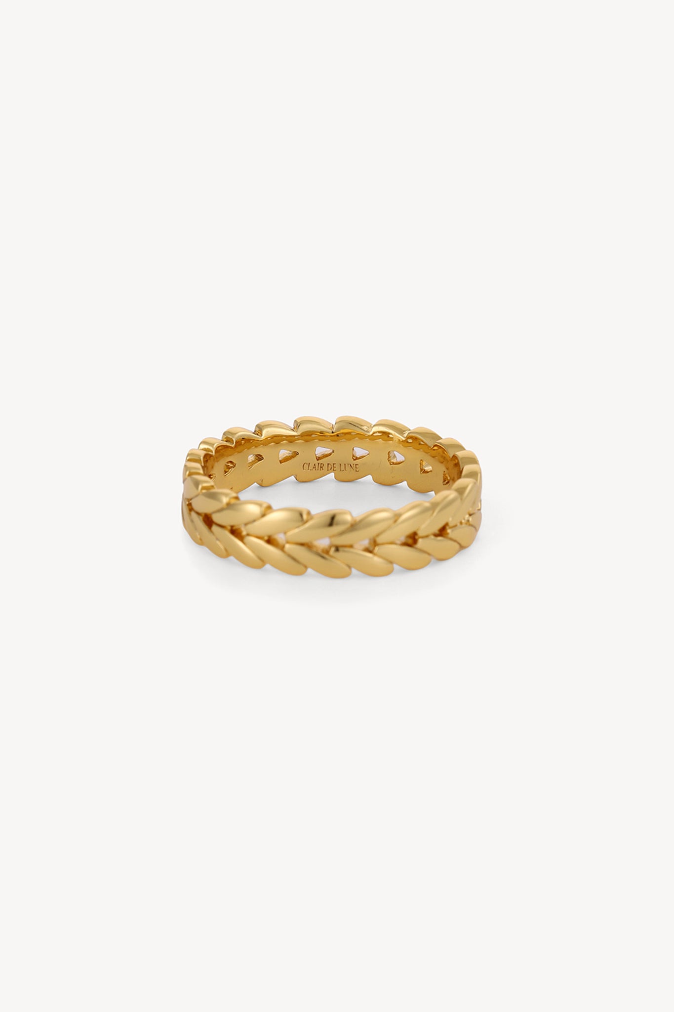 Laurel Stack Ring Gold