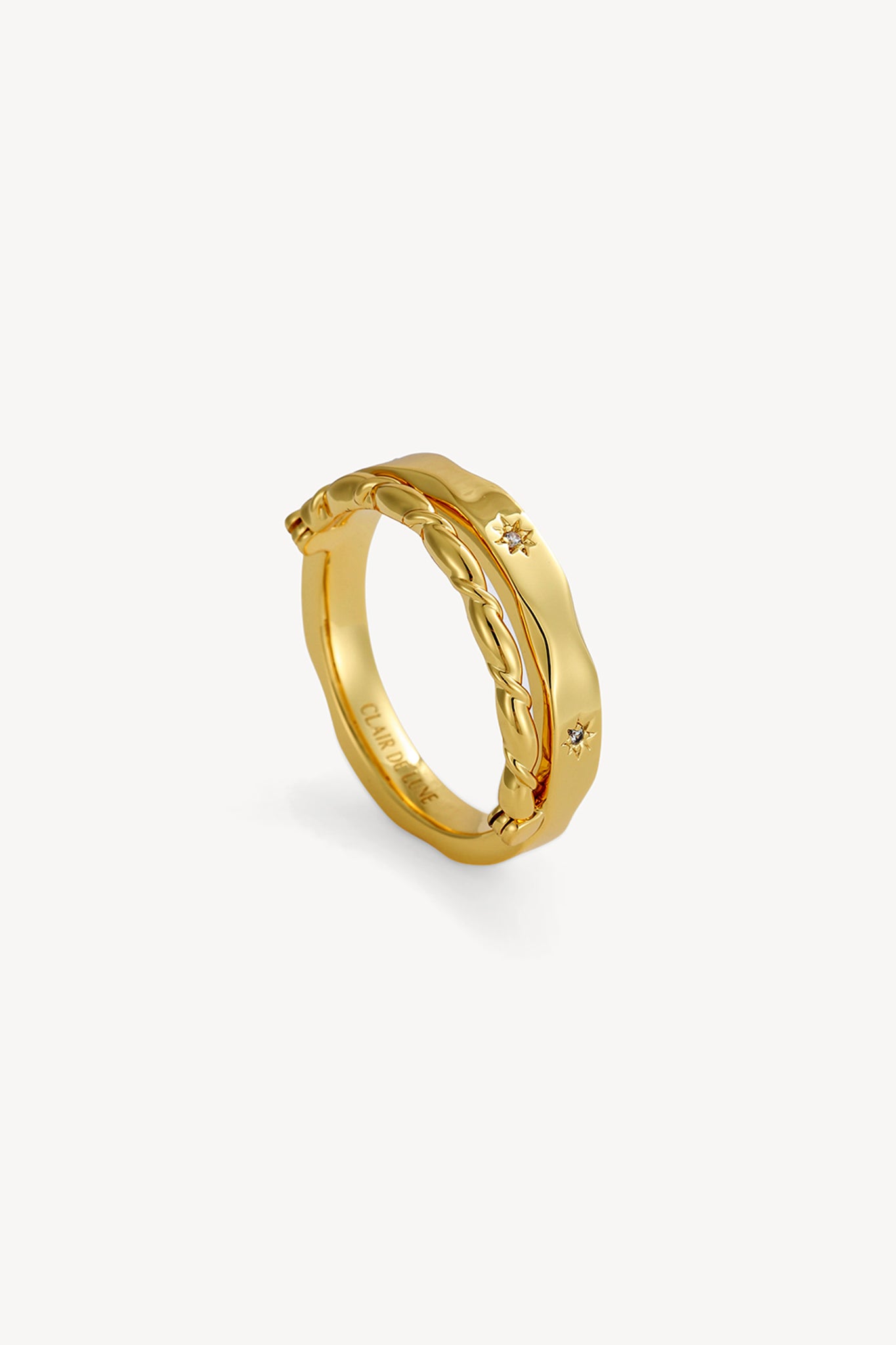 Mark Band Ring Gold