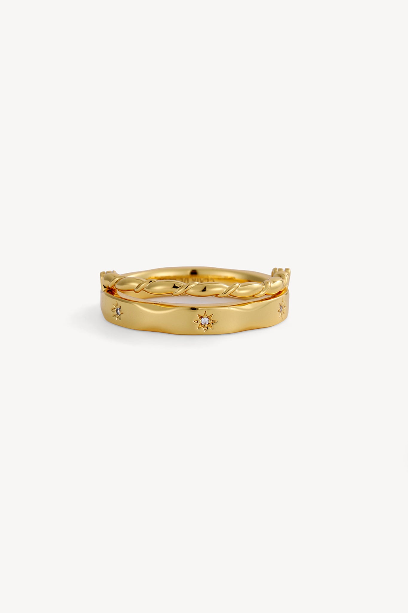 Mark Band Ring Gold
