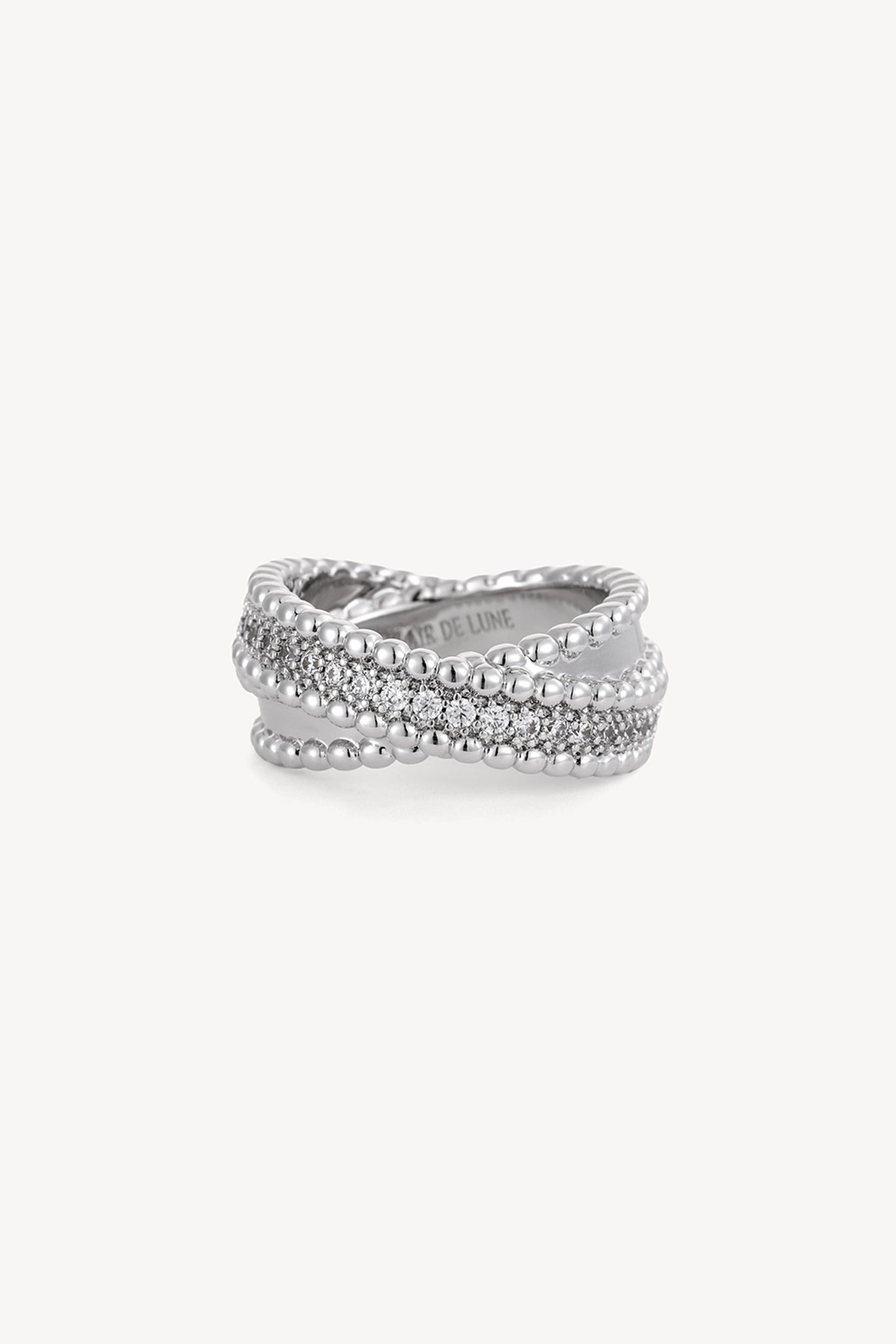 Orbit Stack Ring Silver