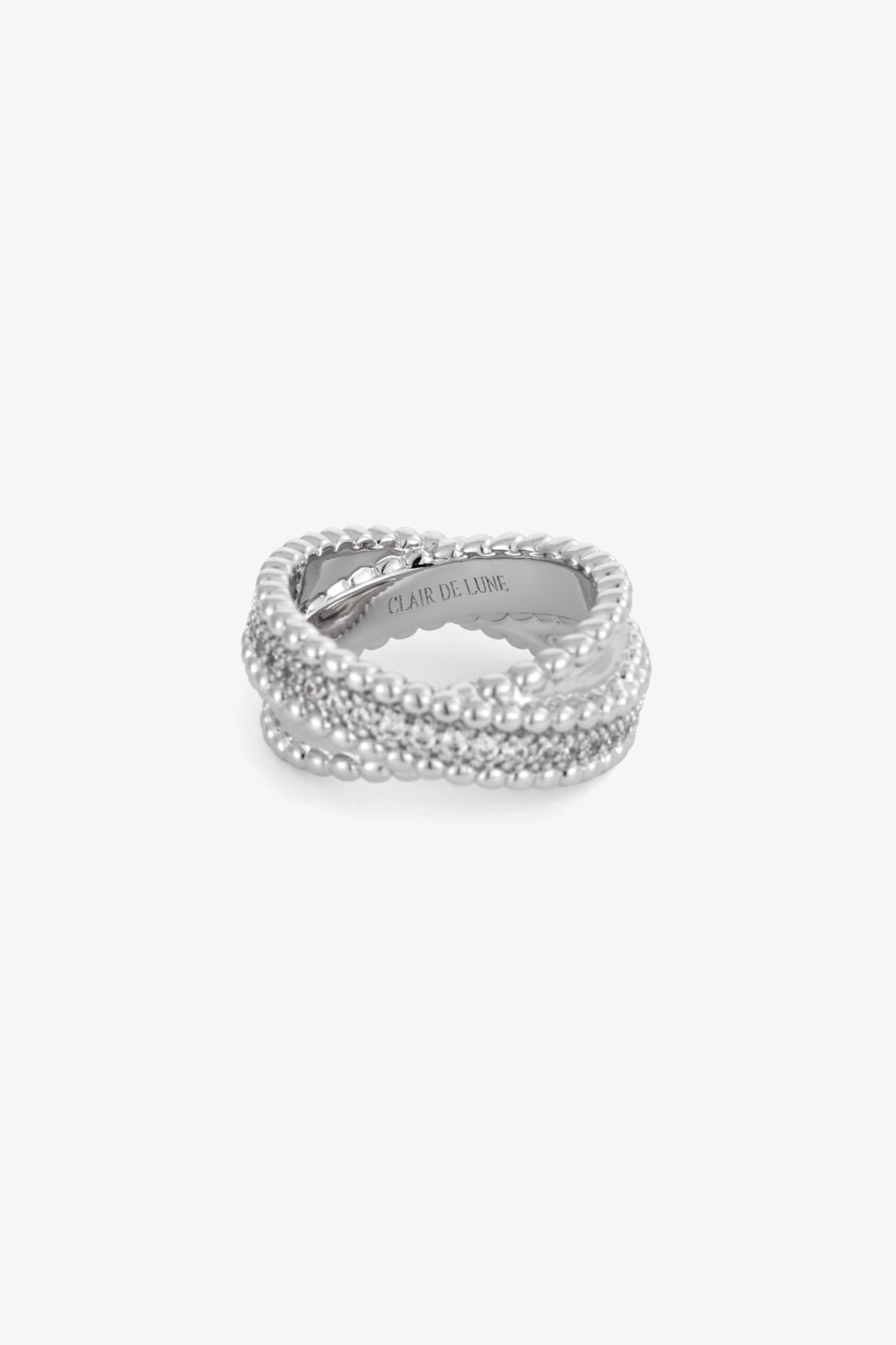 Orbit Stack Ring Silver
