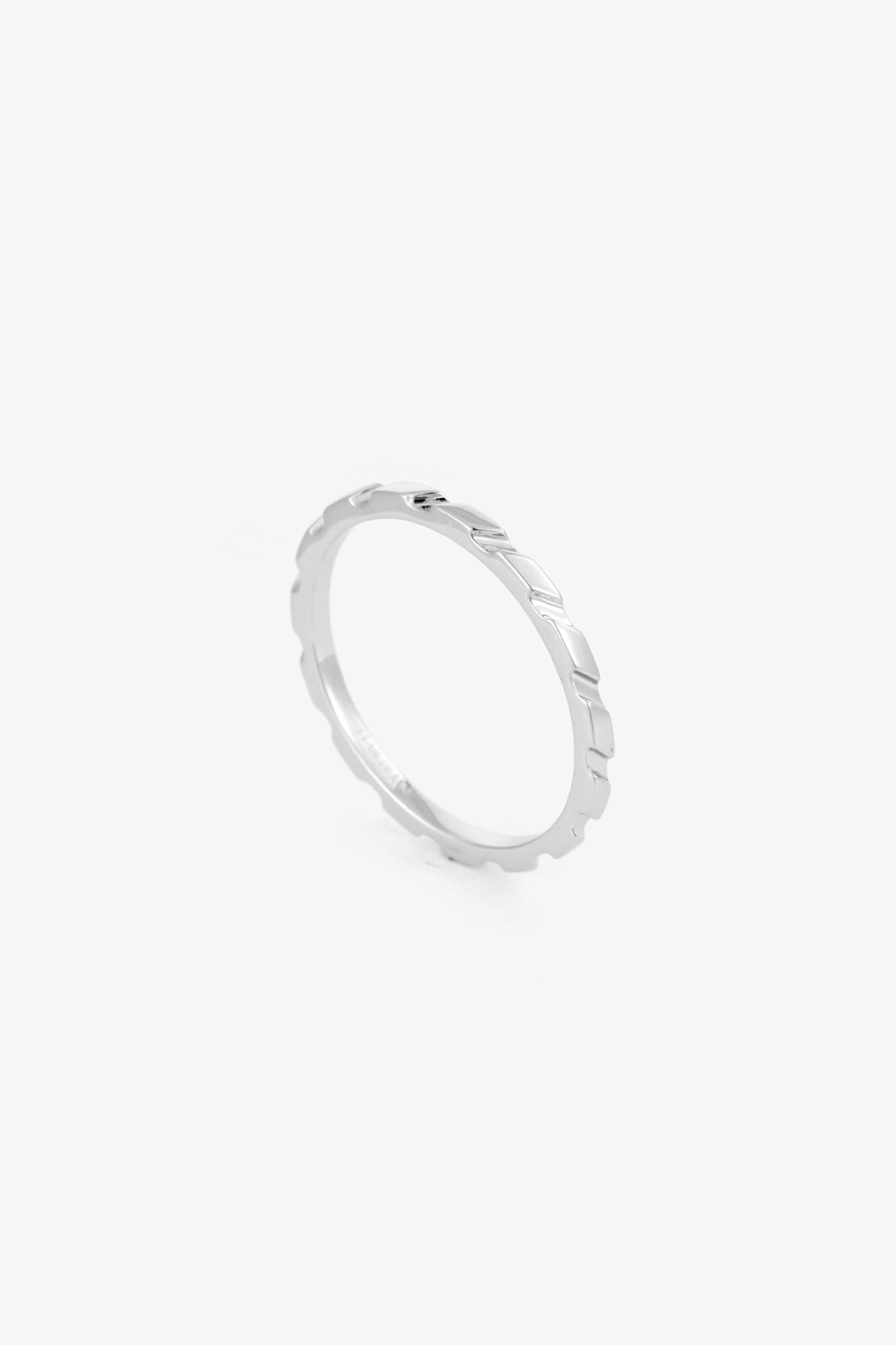 Slant Band Silver