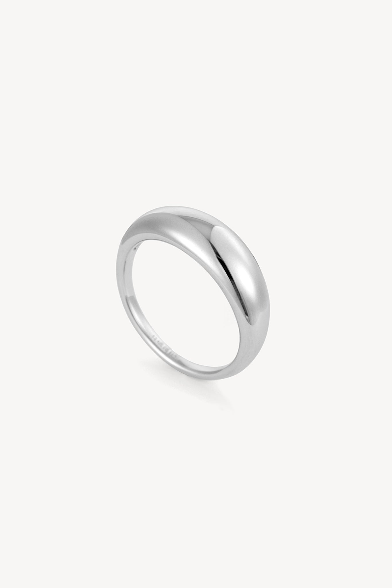 Cove Band Ring Silver