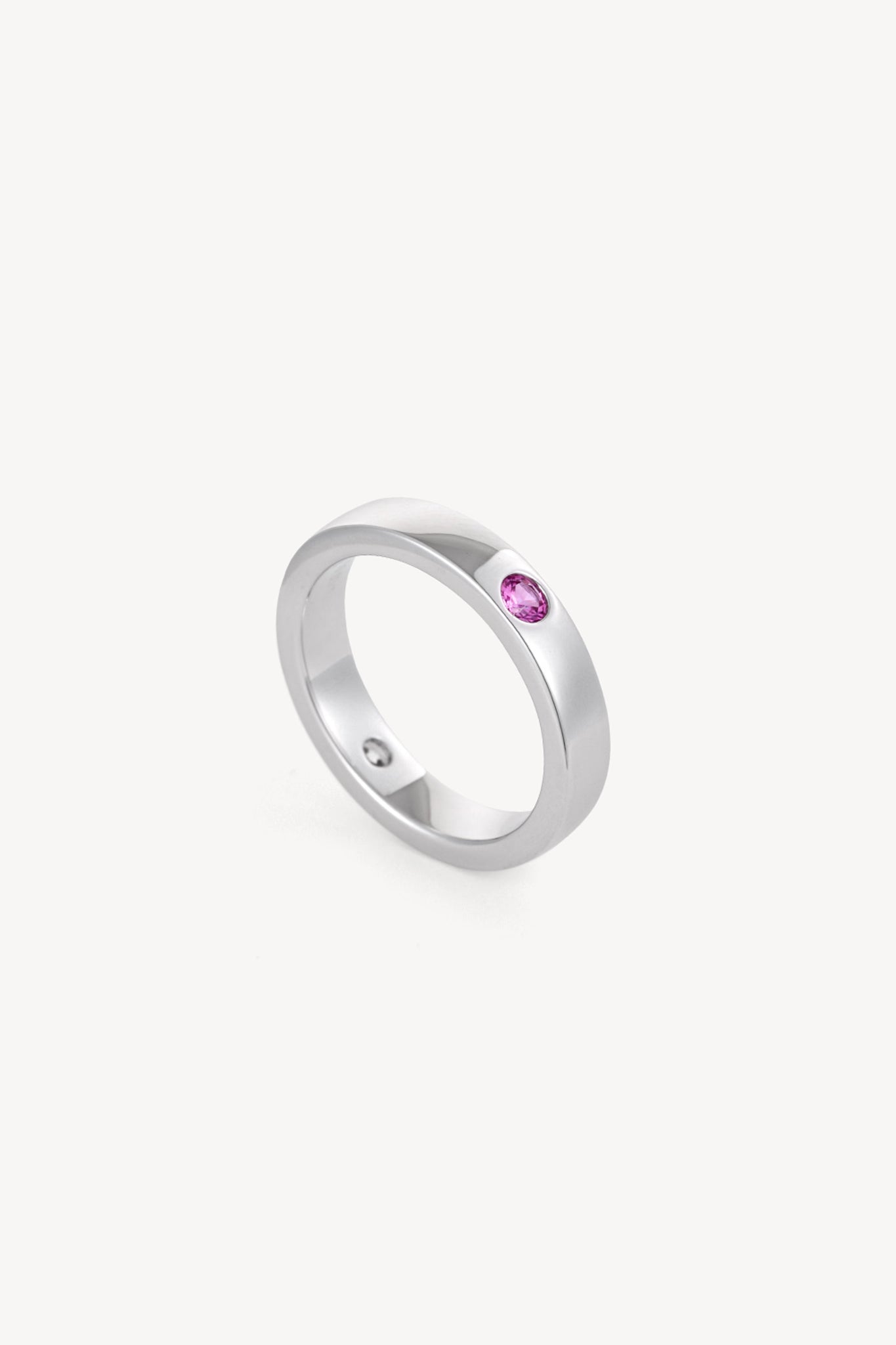 Dual Spark Ring Silver