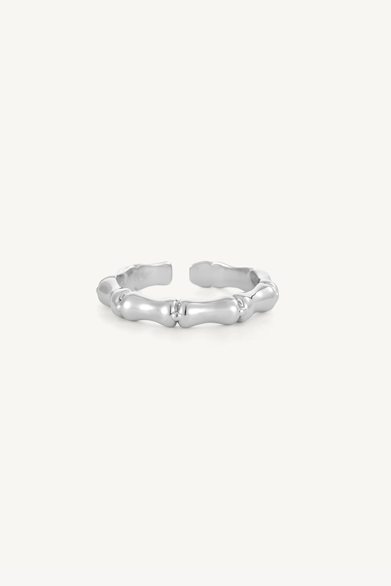 Arc Open Ring Silver