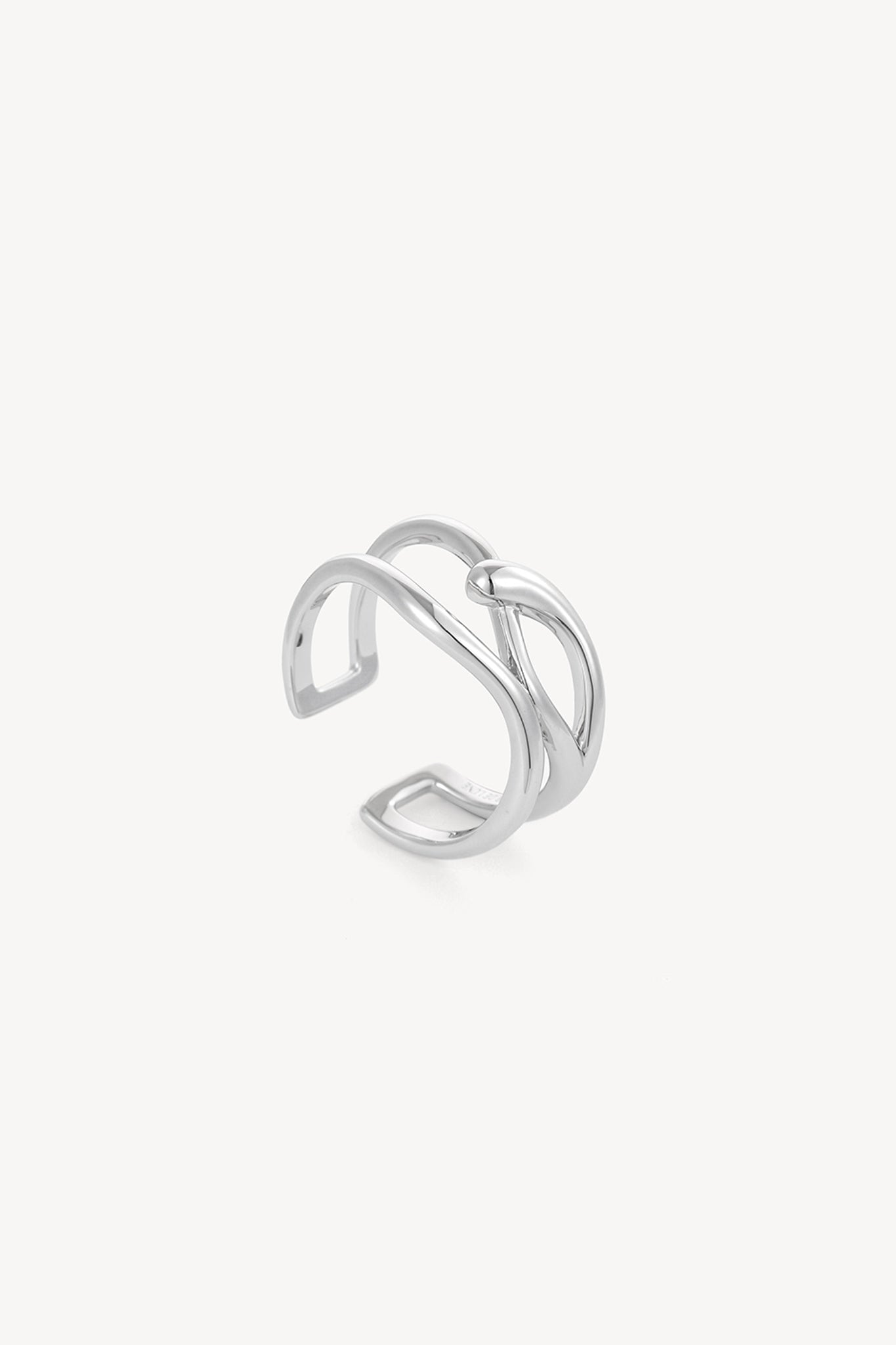 Echo Ring Silver