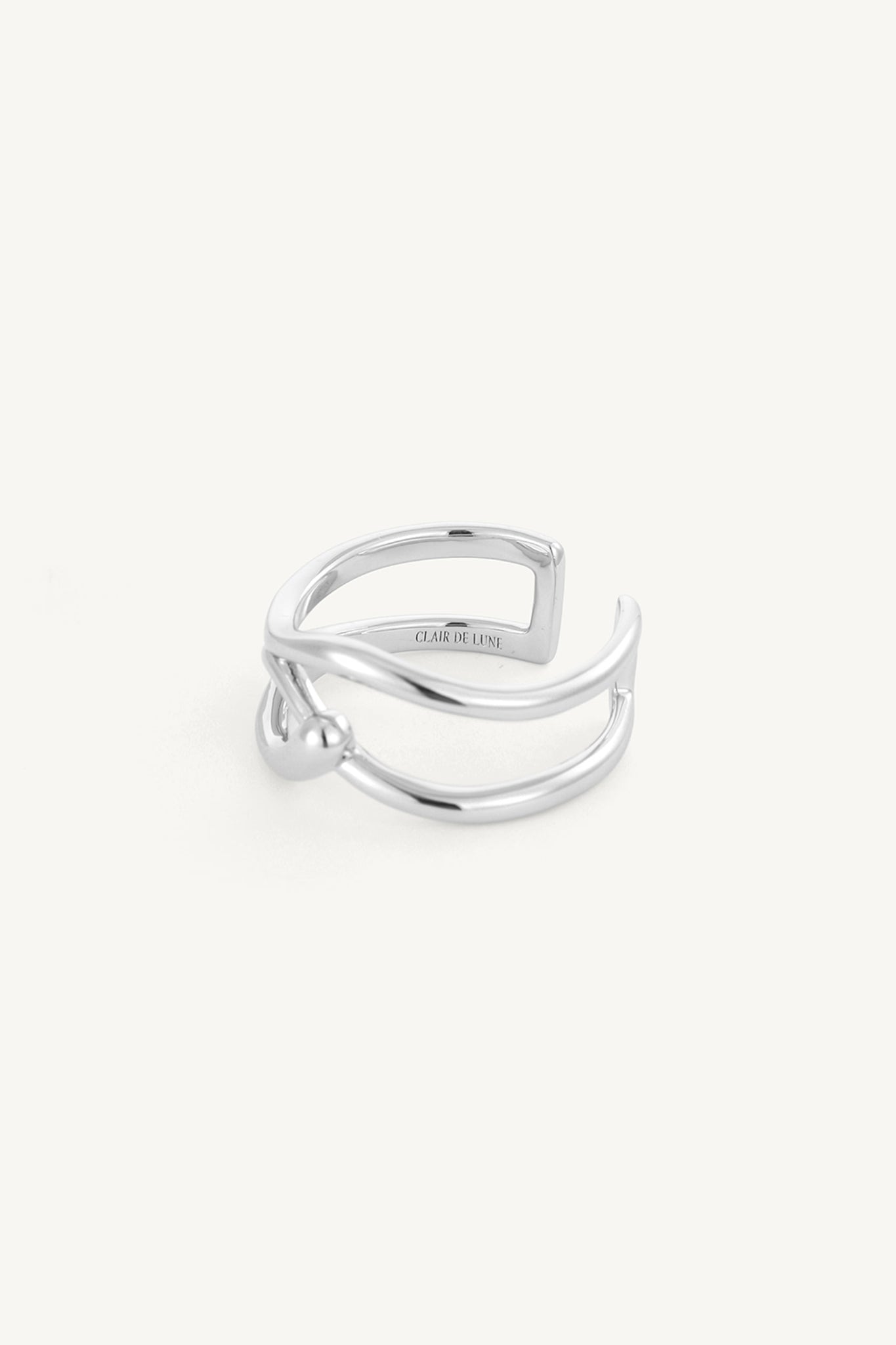 Echo Ring Silver