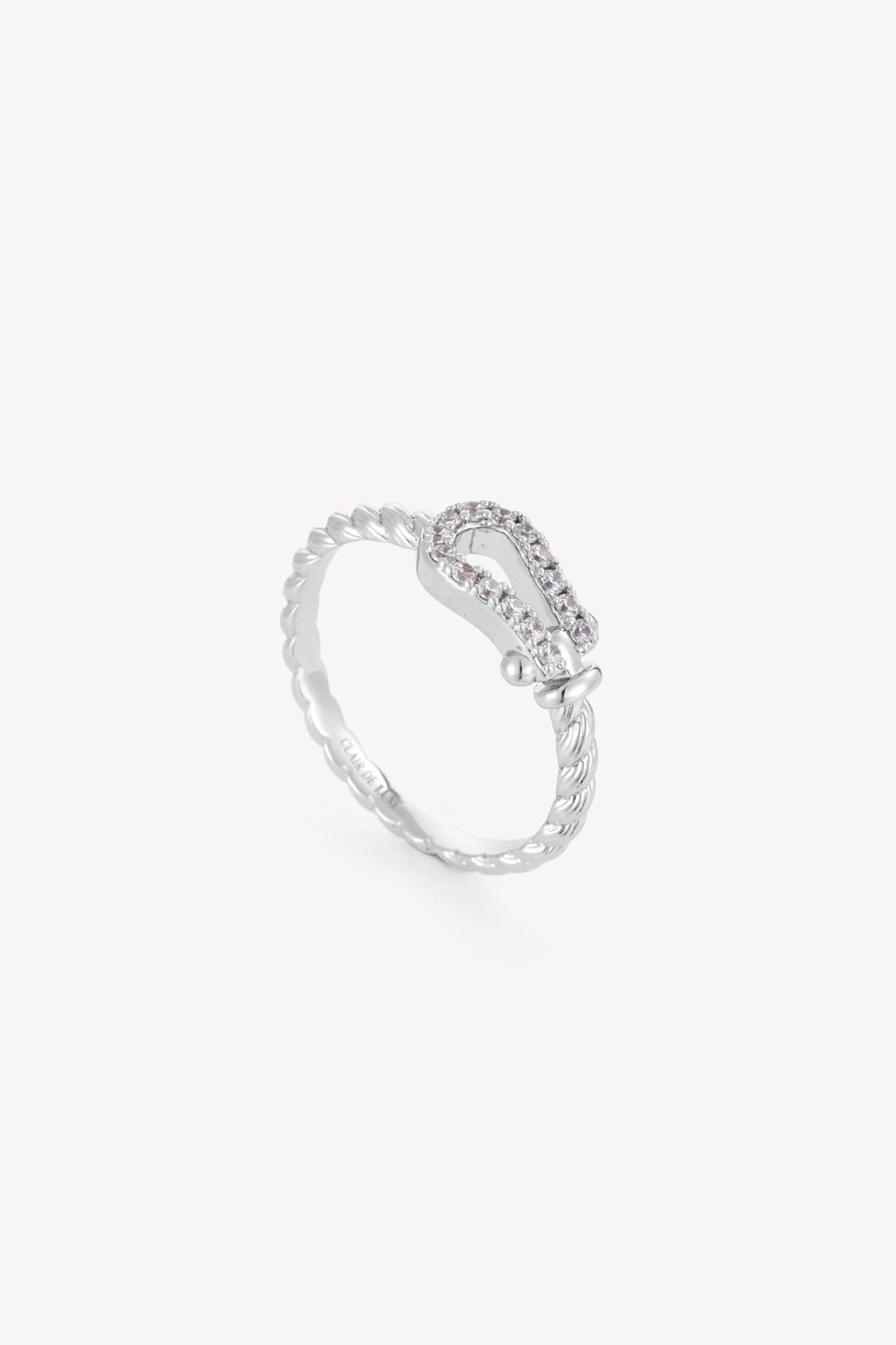 Horseshoe Ring Silver
