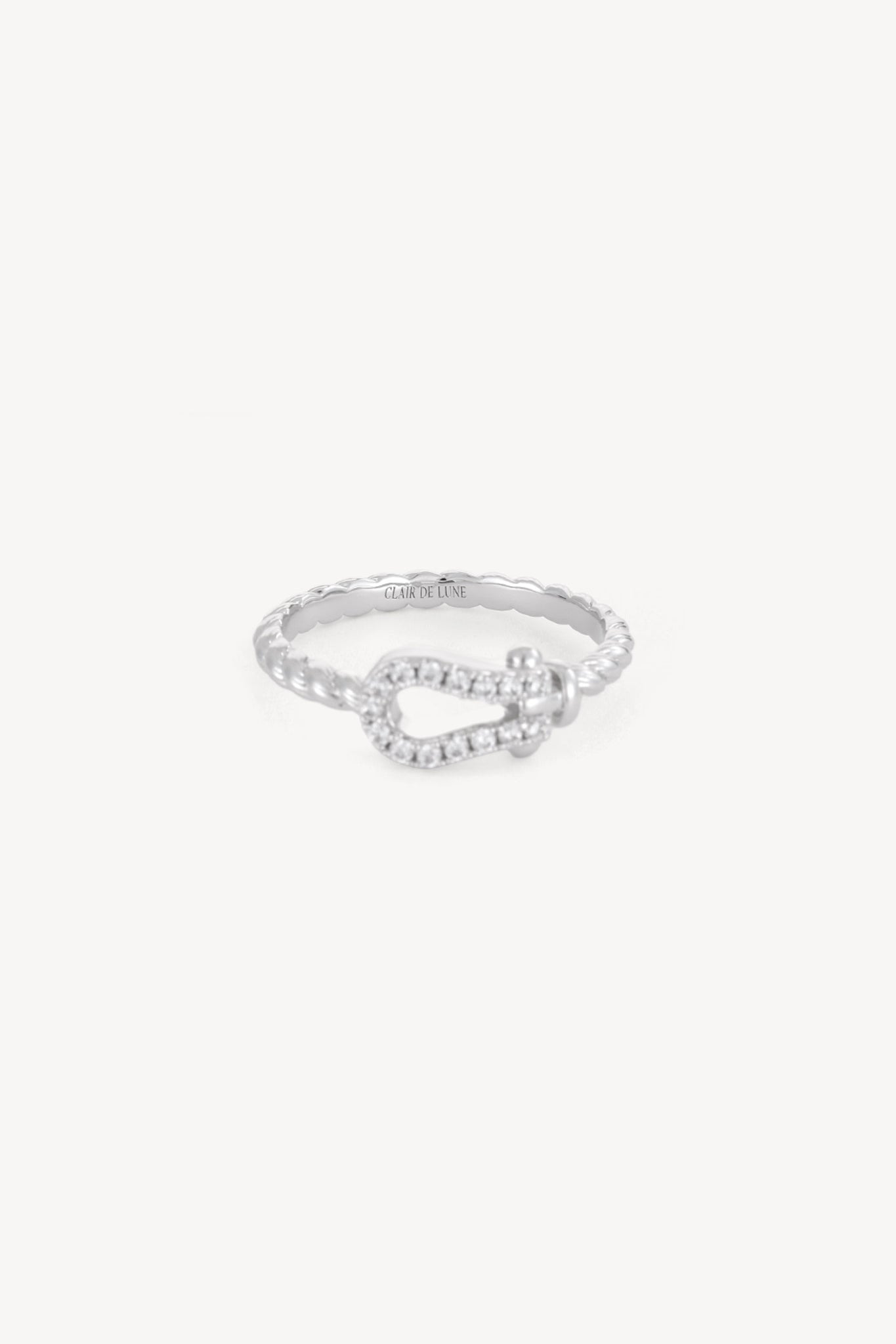 Horseshoe Ring Silver