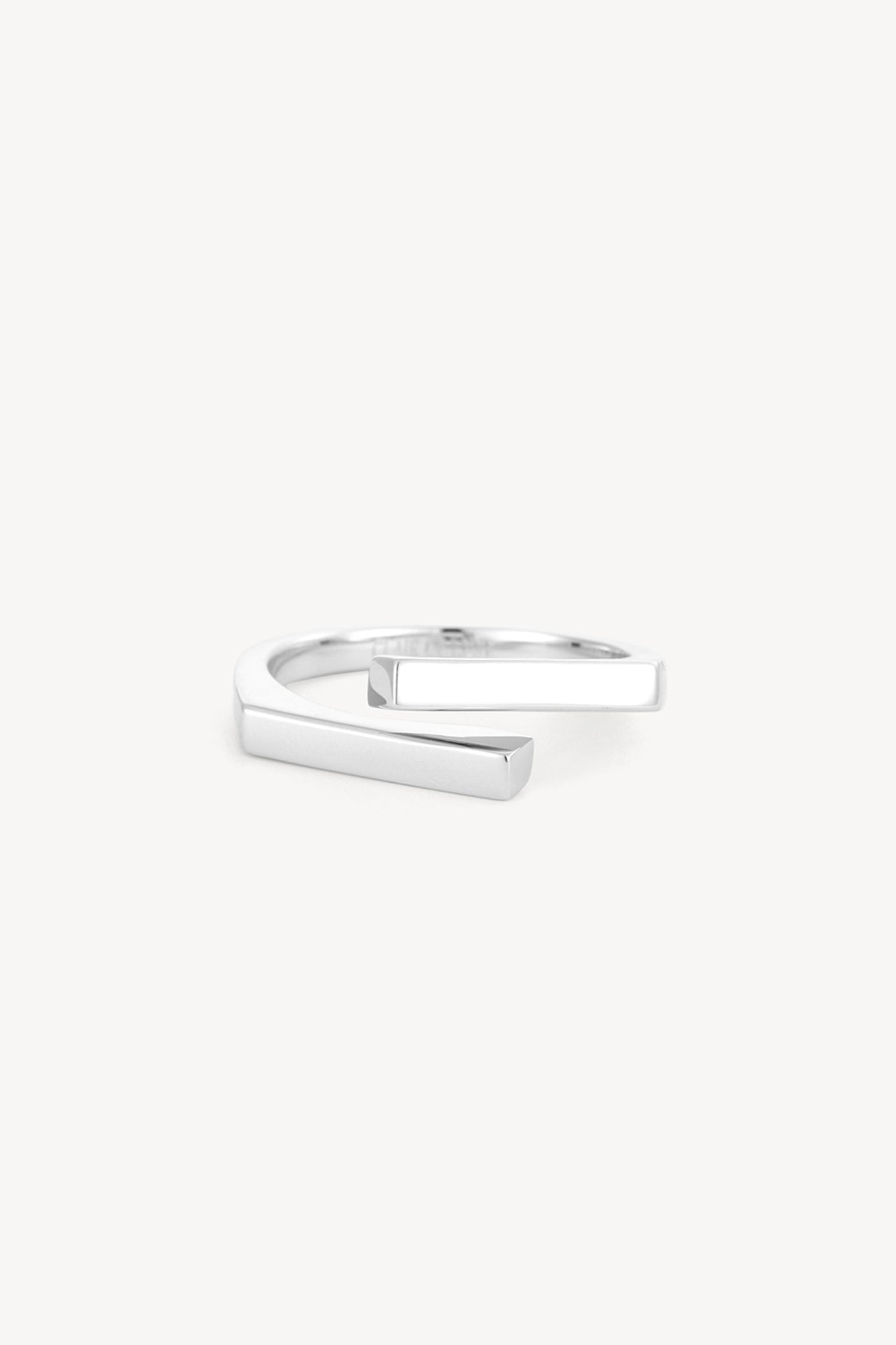 Interlock Ring Silver