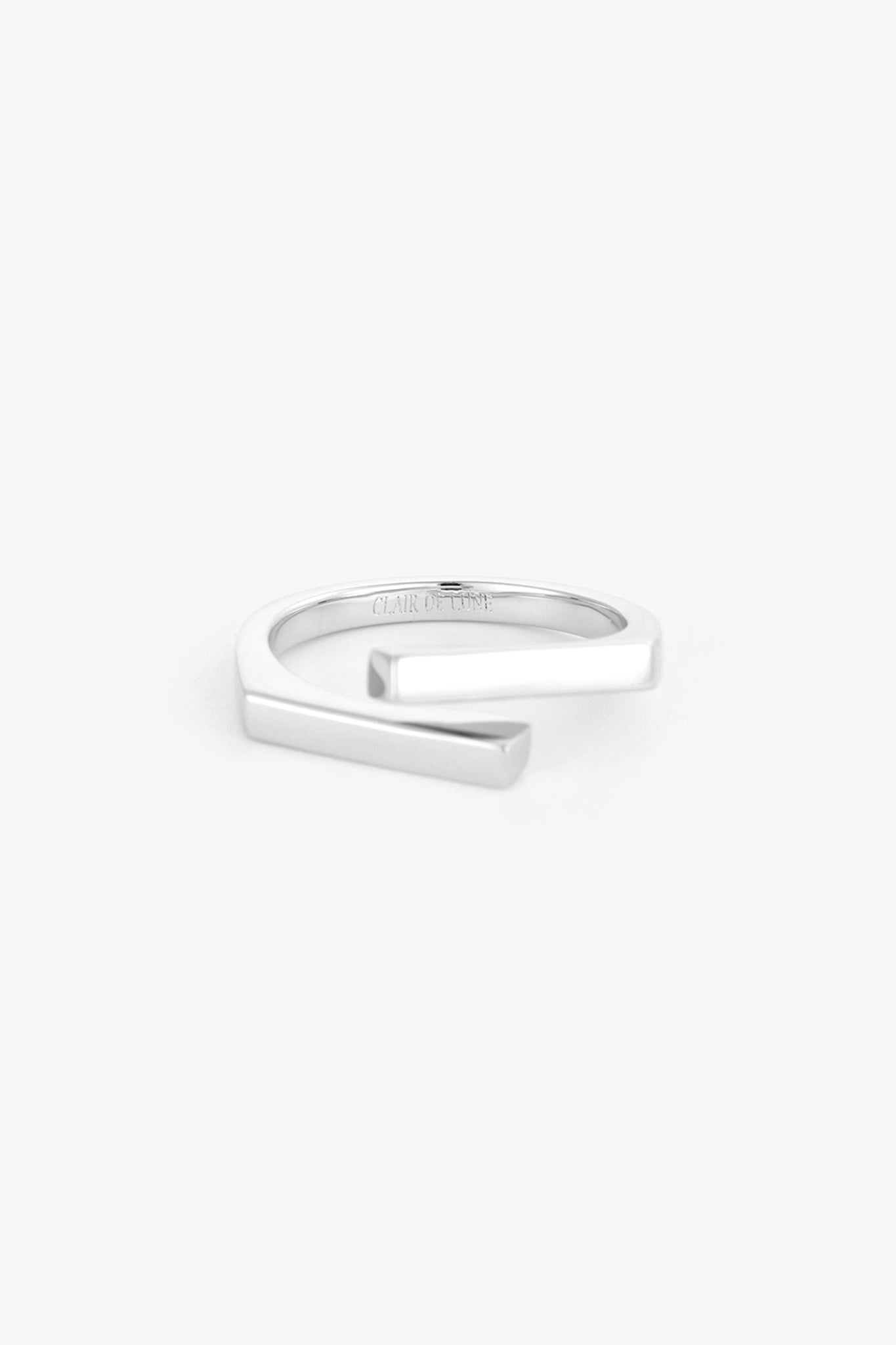 Interlock Ring Silver