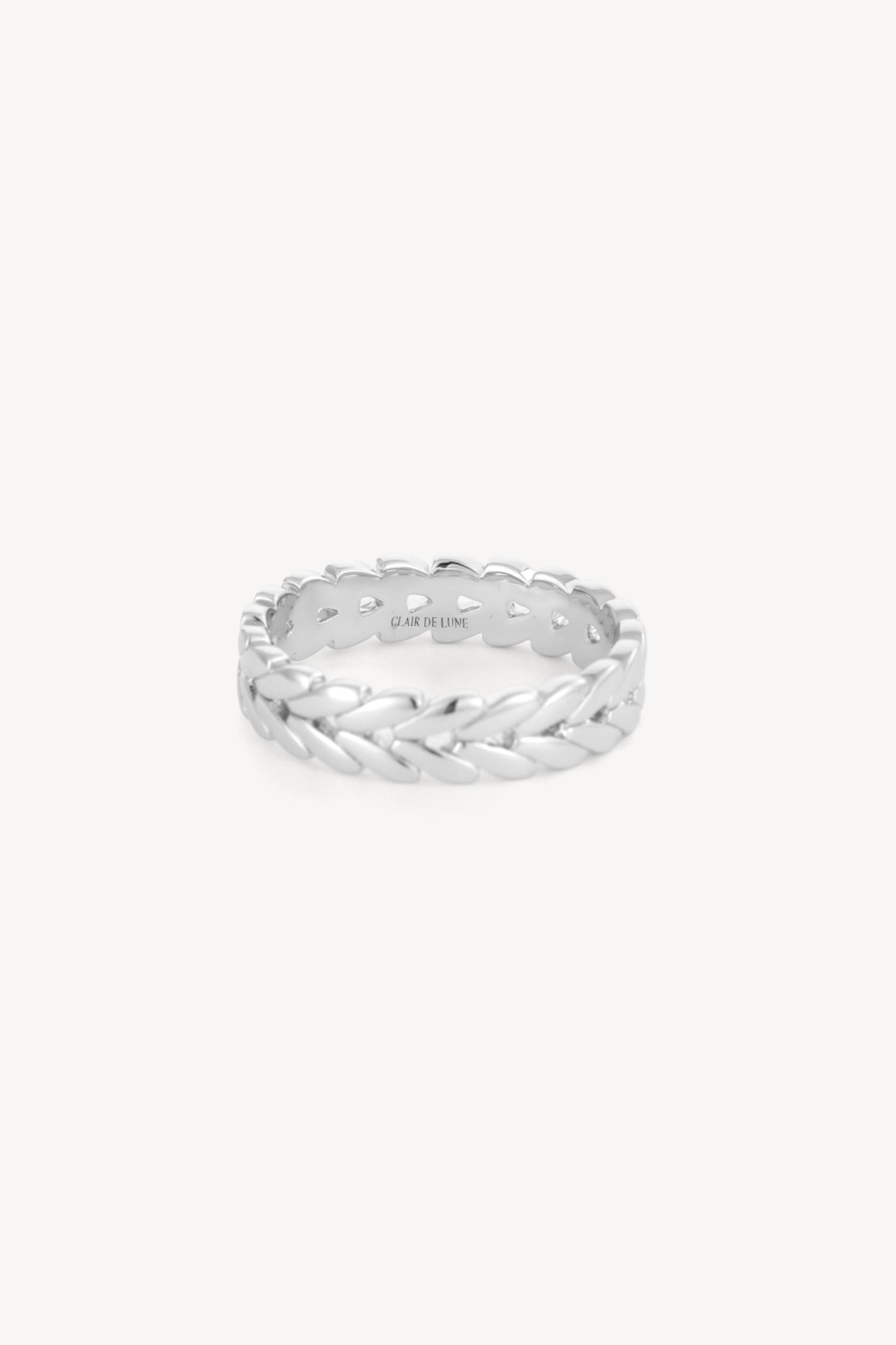 Laurel Stack Ring Silver
